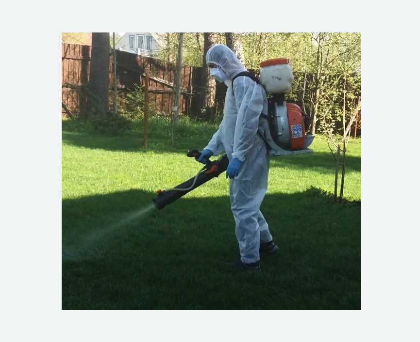 Обработка территории от клещей в Киржаче