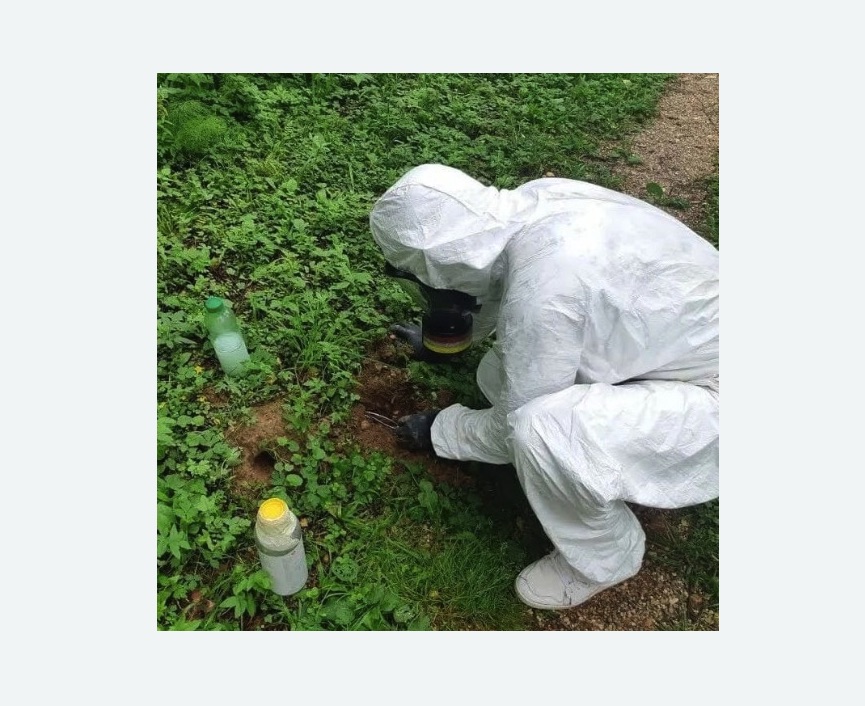 уничтожение кротов на участке в Киржаче